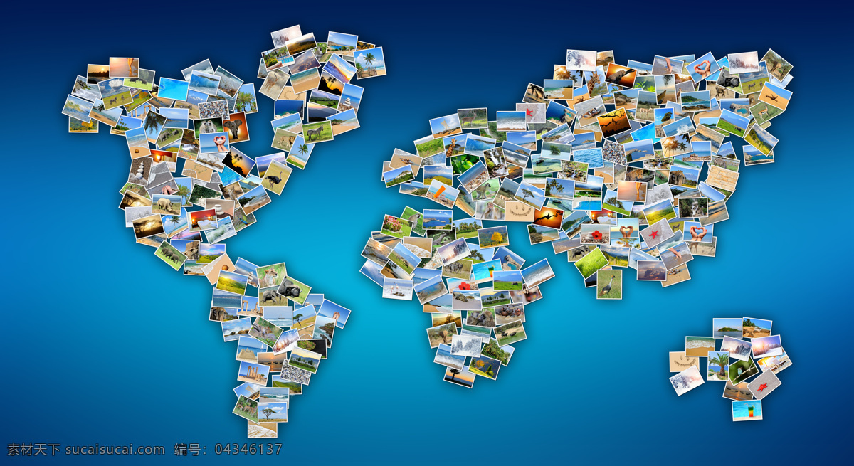 蓝色 照片 世界地图 旅游景区 地图 其他类别 生活百科