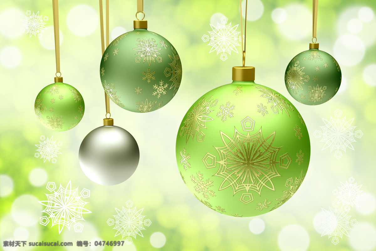 圣诞 吊球 装饰 圣诞彩球 银色 圣诞球 雪花 光斑 圣诞节 圣诞素材 圣诞主题 节日素材 节日庆典 生活百科