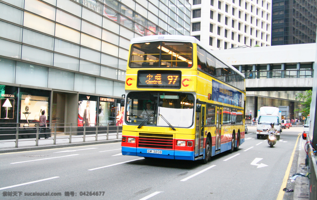 广州 双层 巴士 公交 广州双层巴士 双层巴士 巴士公交 城市公交 公路 城市交通