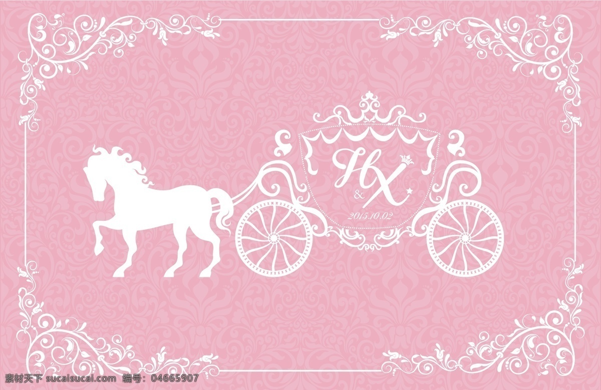 婚礼背景 欧式 拱门 花纹 粉色 婚礼 文化艺术
