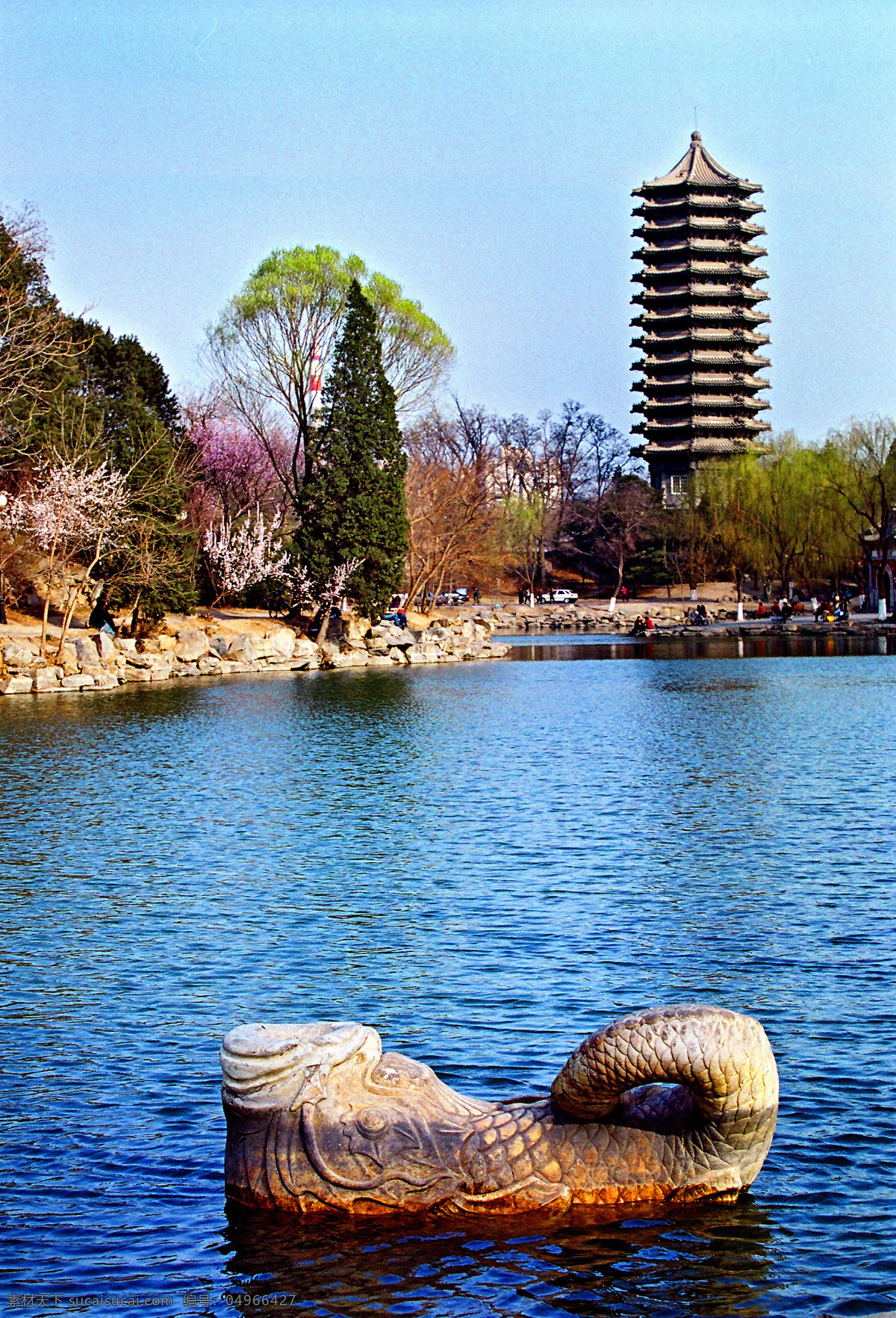 唯美 风景 风光 旅行 人文 北京 北京大学 北大 博雅塔 旅游摄影 国内旅游