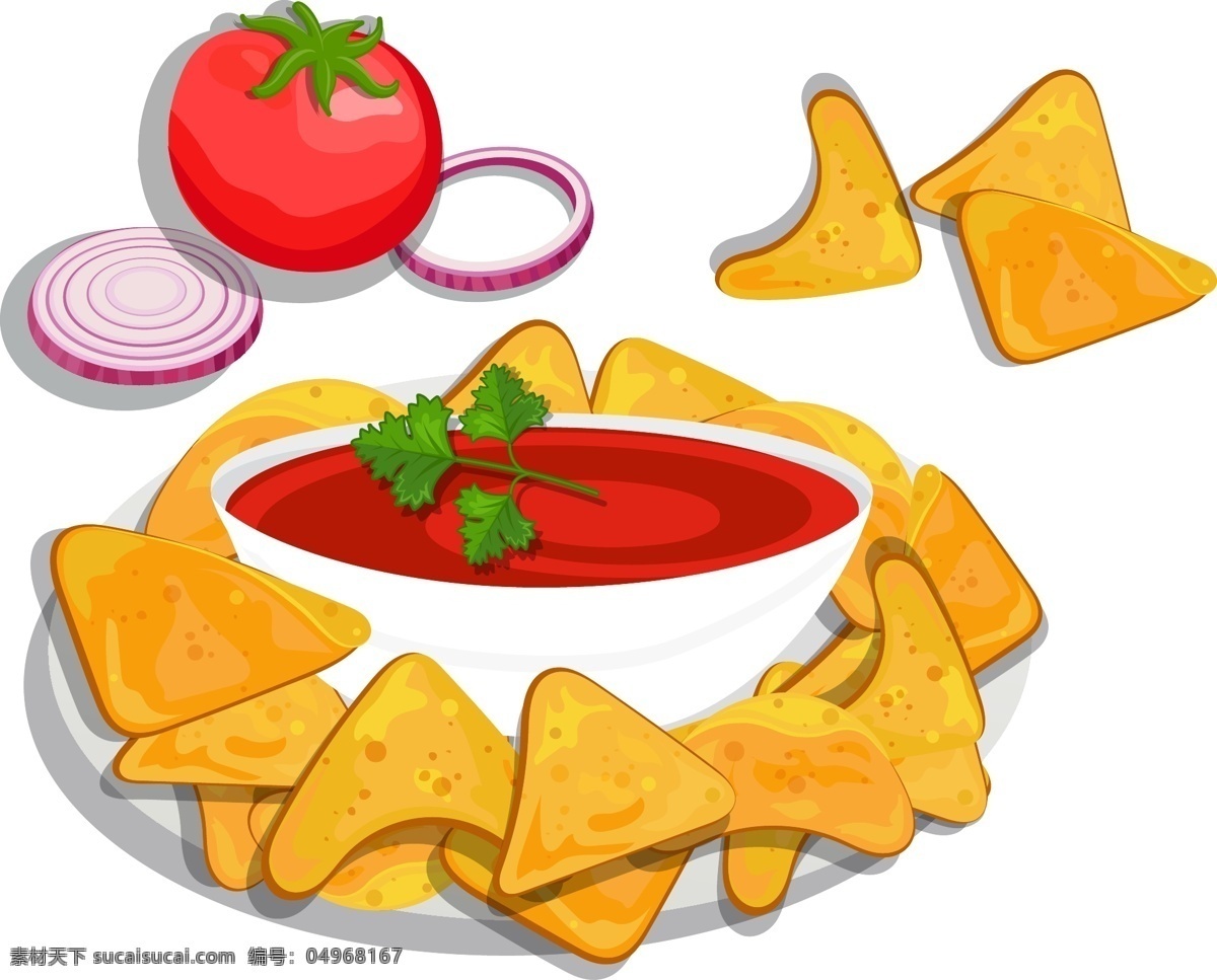矢量 番茄 蔬菜 食物 元素 肉片 ai元素 红色番茄 免扣元素