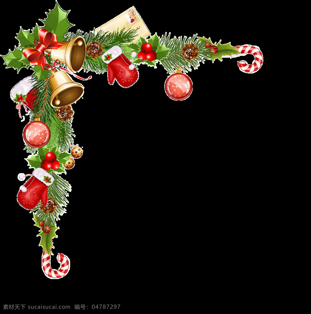 精美 圣诞 主题 边角 装饰 元素 christmas merry 拐杖 卡通圣诞元素 圣诞png 圣诞边框 圣诞铃铛 圣诞免抠元素 圣诞素材 手套 装饰图案