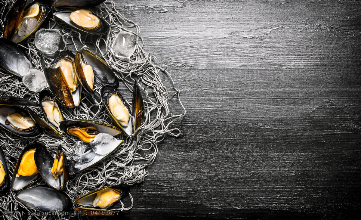 唯美 食物 食品 美食 美味 原料 海鲜 海味 蛤蜊 新鲜海鲜 餐饮美食 食物原料