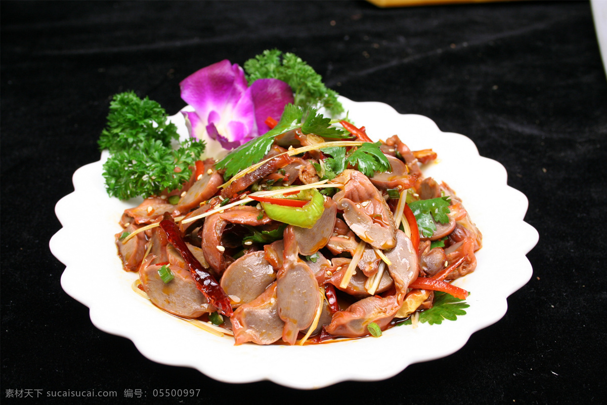 麻辣鸡胗 美食 传统美食 餐饮美食 高清菜谱用图