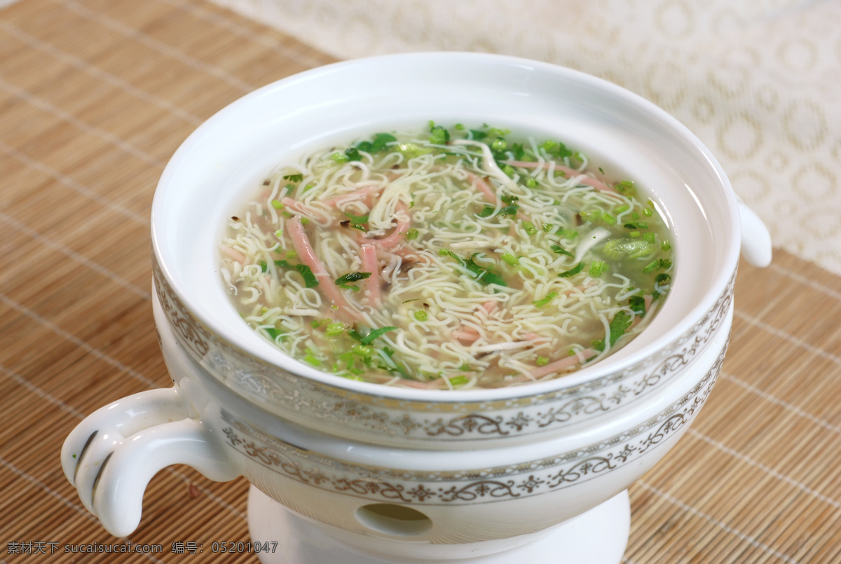 纹丝豆腐羹 汤羹 豆腐 文丝 传统美食 餐饮美食