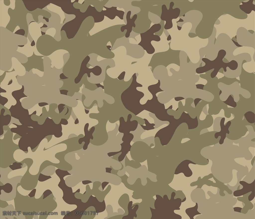 迷彩图案 图案 打印 军队 军事 士兵 统一 无缝 伪装 纺织 图标 高清 源文件