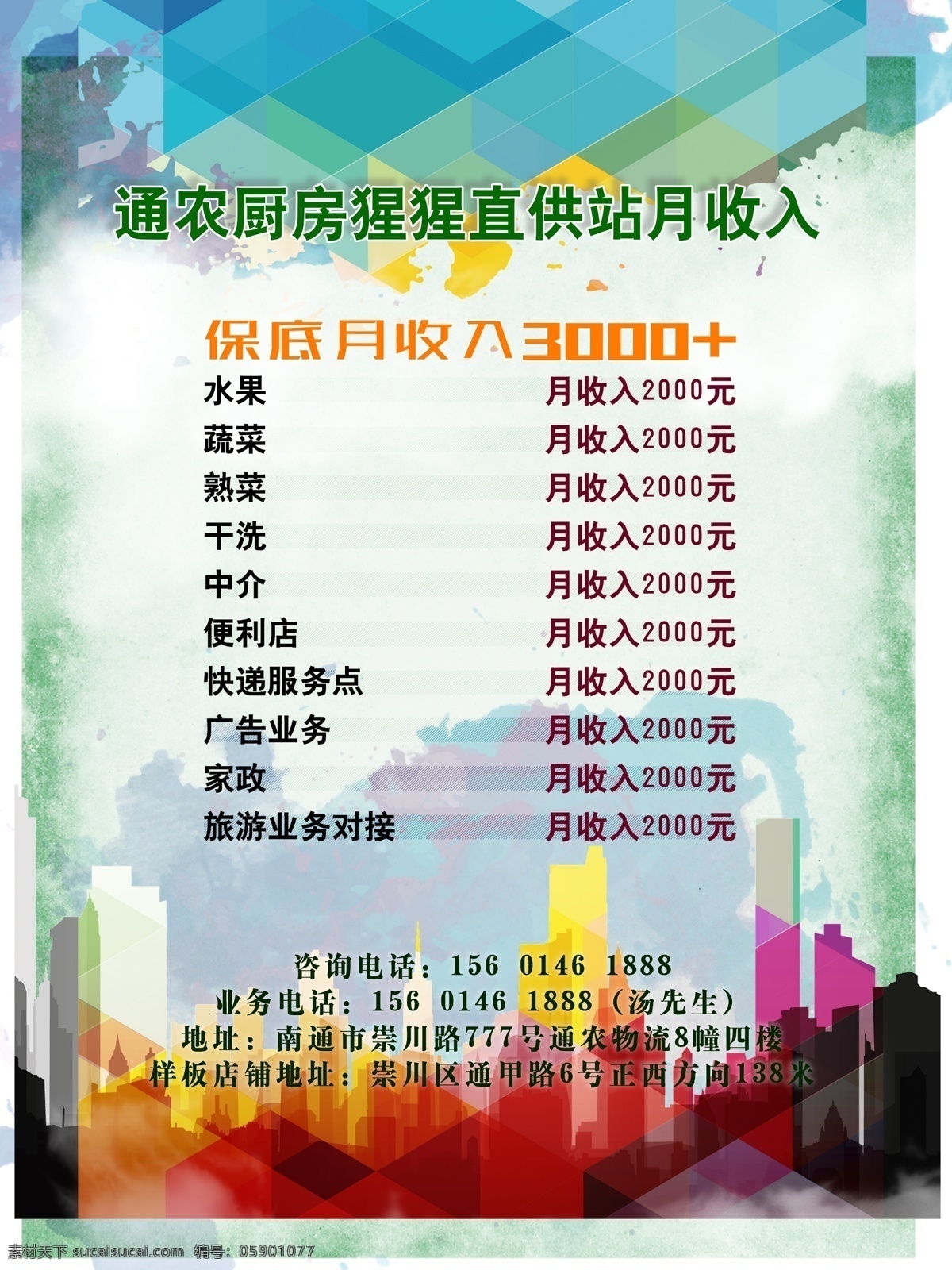 广告页 广告 招聘 月收入 招募 现代 宣传单页
