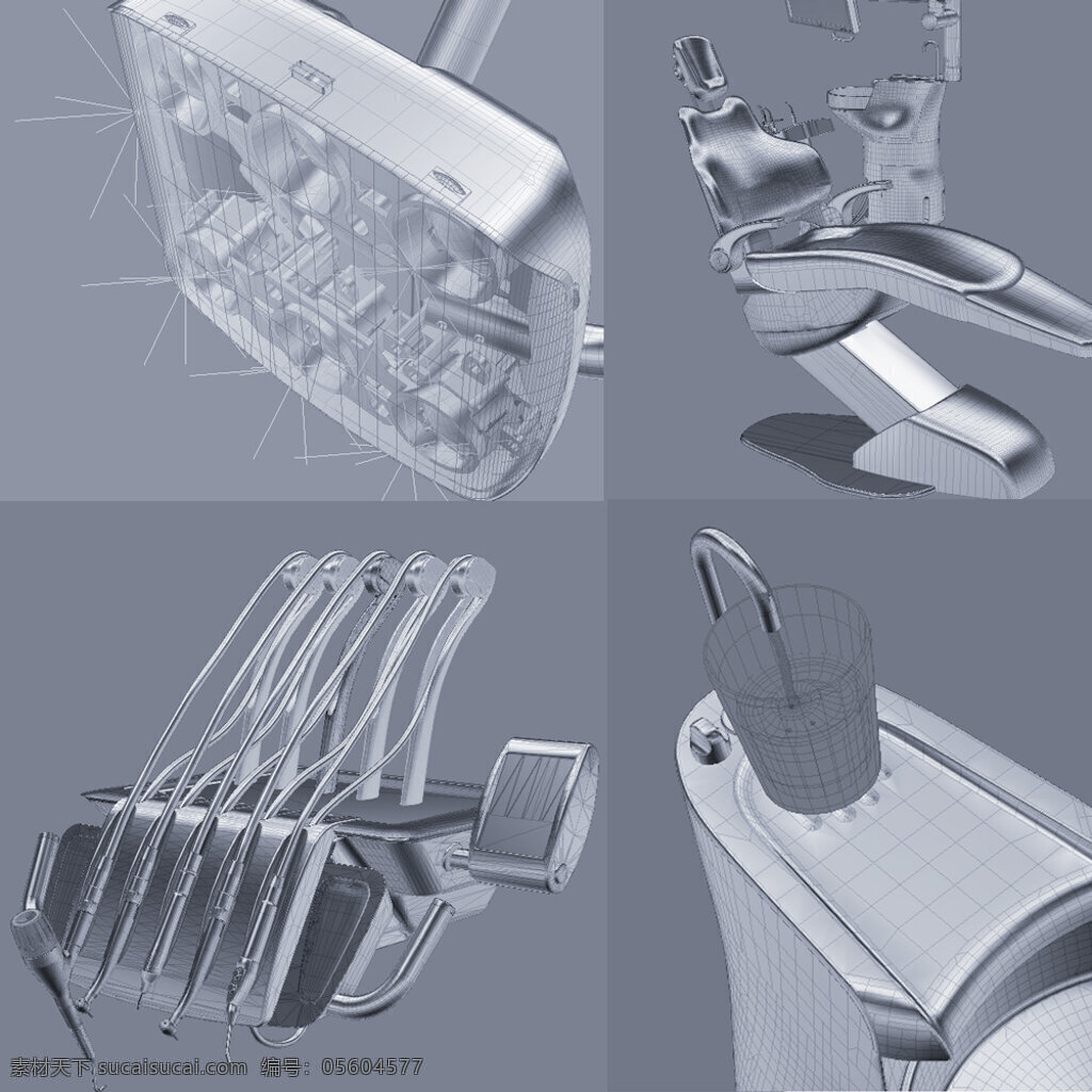 概念 医疗 机器 器械 细节 牙科 椅子