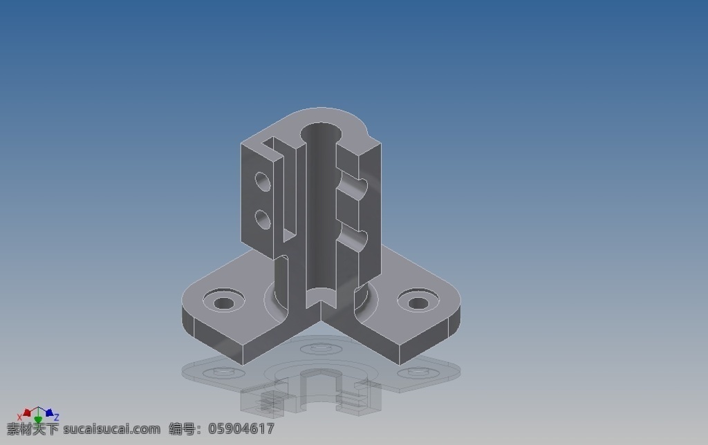 杆 支架 工业设计 3d模型素材 建筑模型