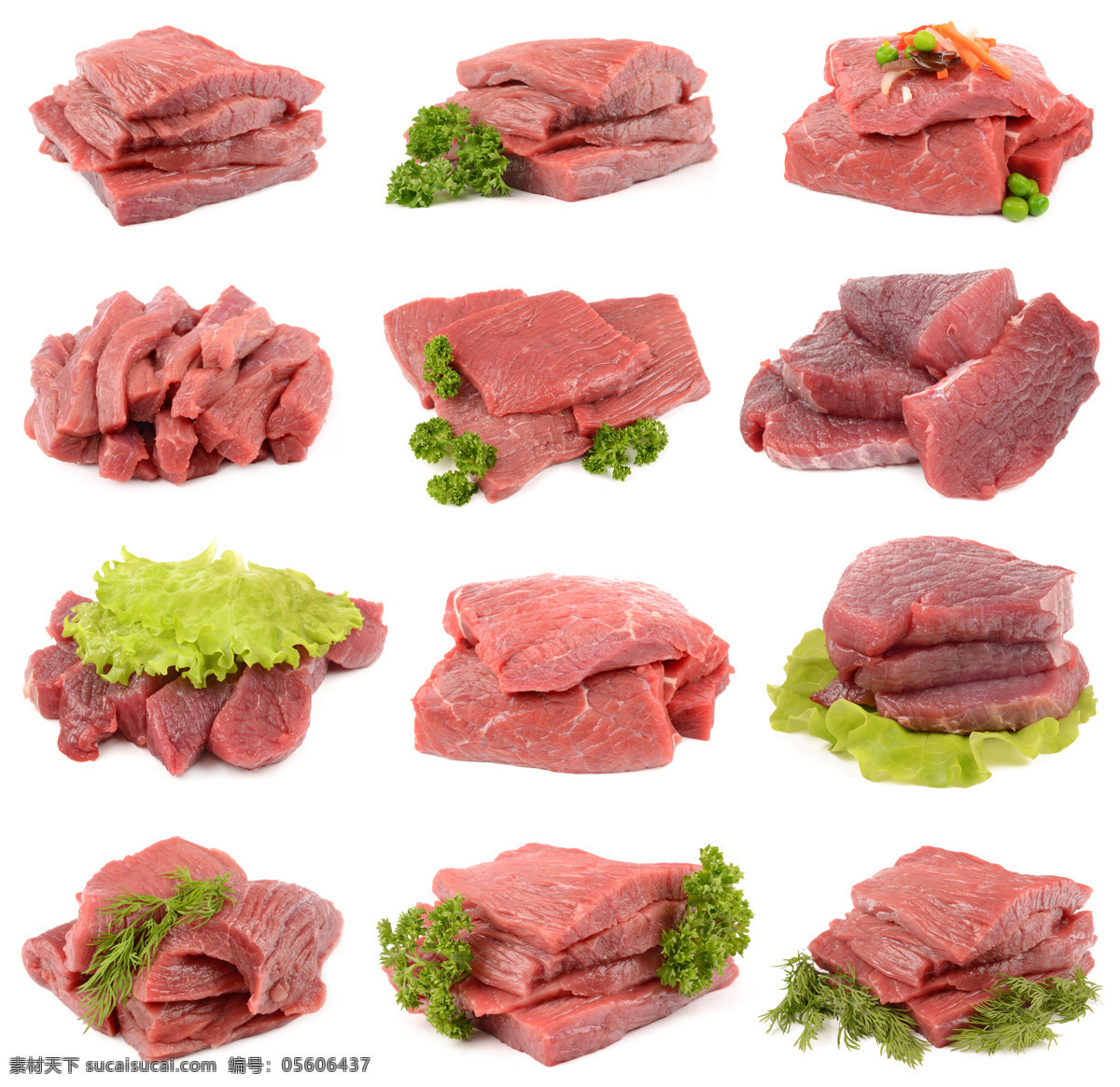 肉块 肉片 生肉 肉类 猪肉 牛肉 排骨 鸡肉 肉卷 香肠 切片 生肉块 鲜肉 食物图片 生活百科 餐饮美食