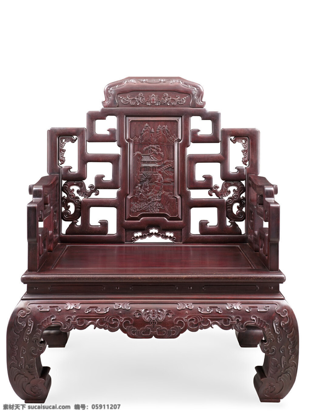 古典家具 单人 沙发 单人沙发 家具 红木 仿古家具 文化艺术 传统文化