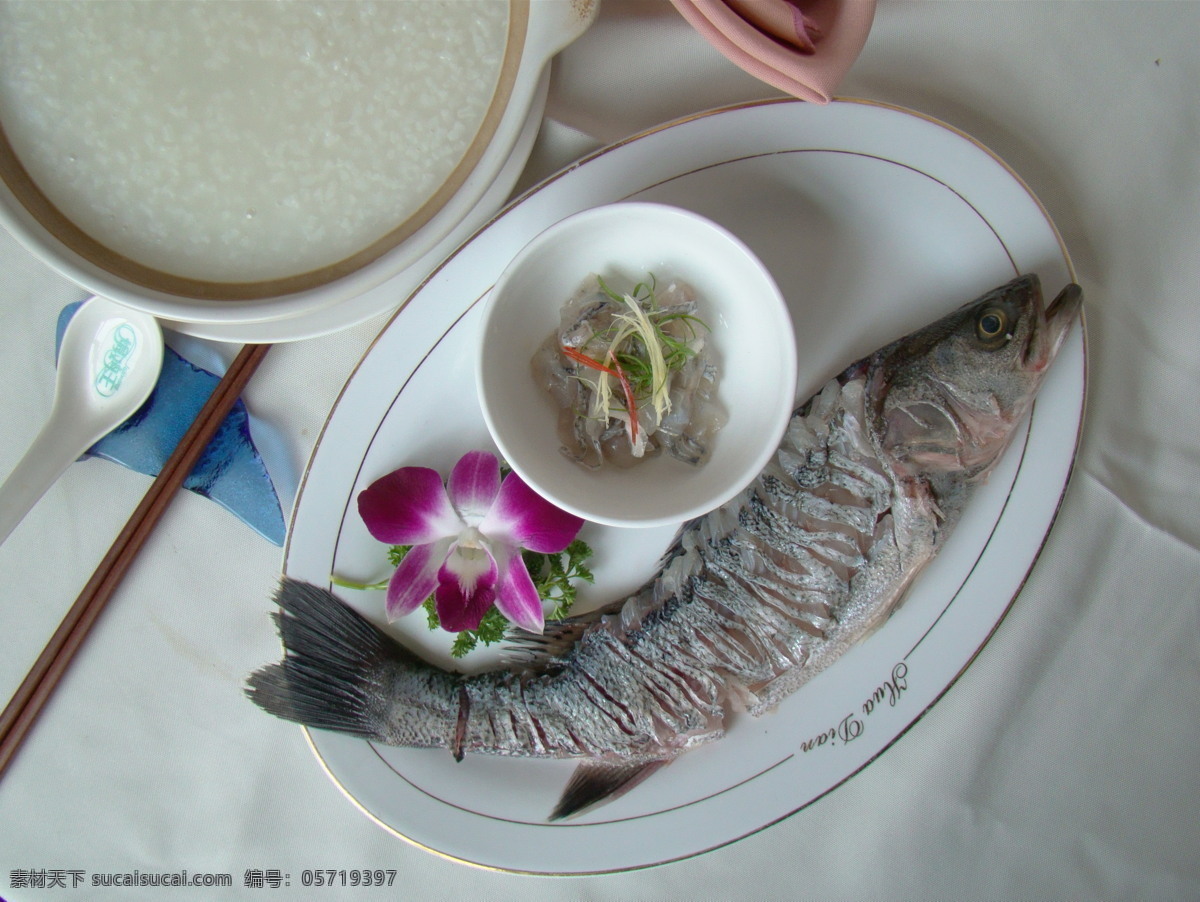 堂滚鱼生粥 鱼 粥 餐饮美食 传统美食 摄影图库