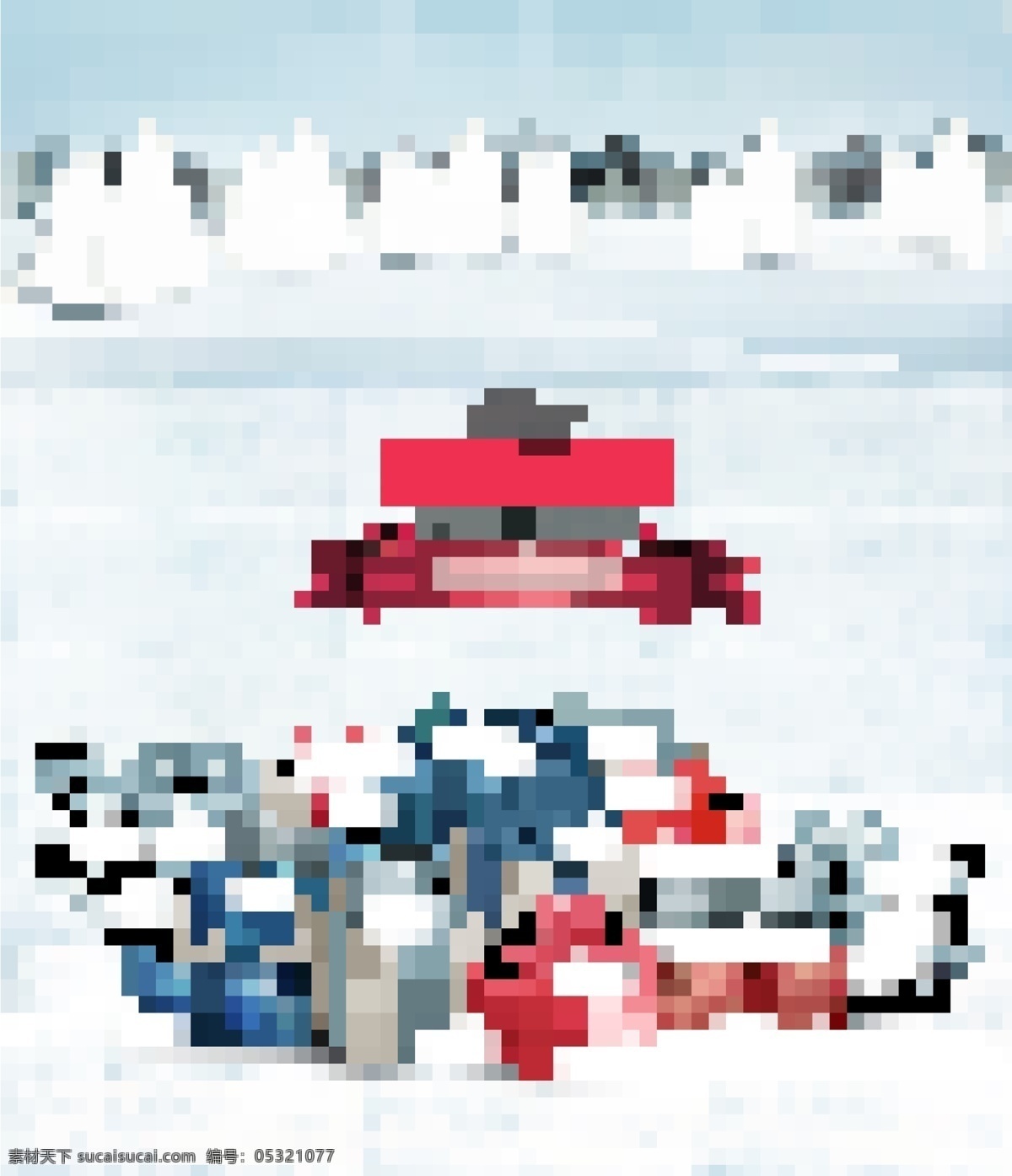 圣诞节海报 物盒与雪景 圣诞节礼物盒 与冬天雪景 merry christmas 圣诞节 节日 缎带 ribbon 松树 树木 雪地 冬天 雪景 松树枝 礼物盒 纸张 矢量图 底纹边框 背景底纹
