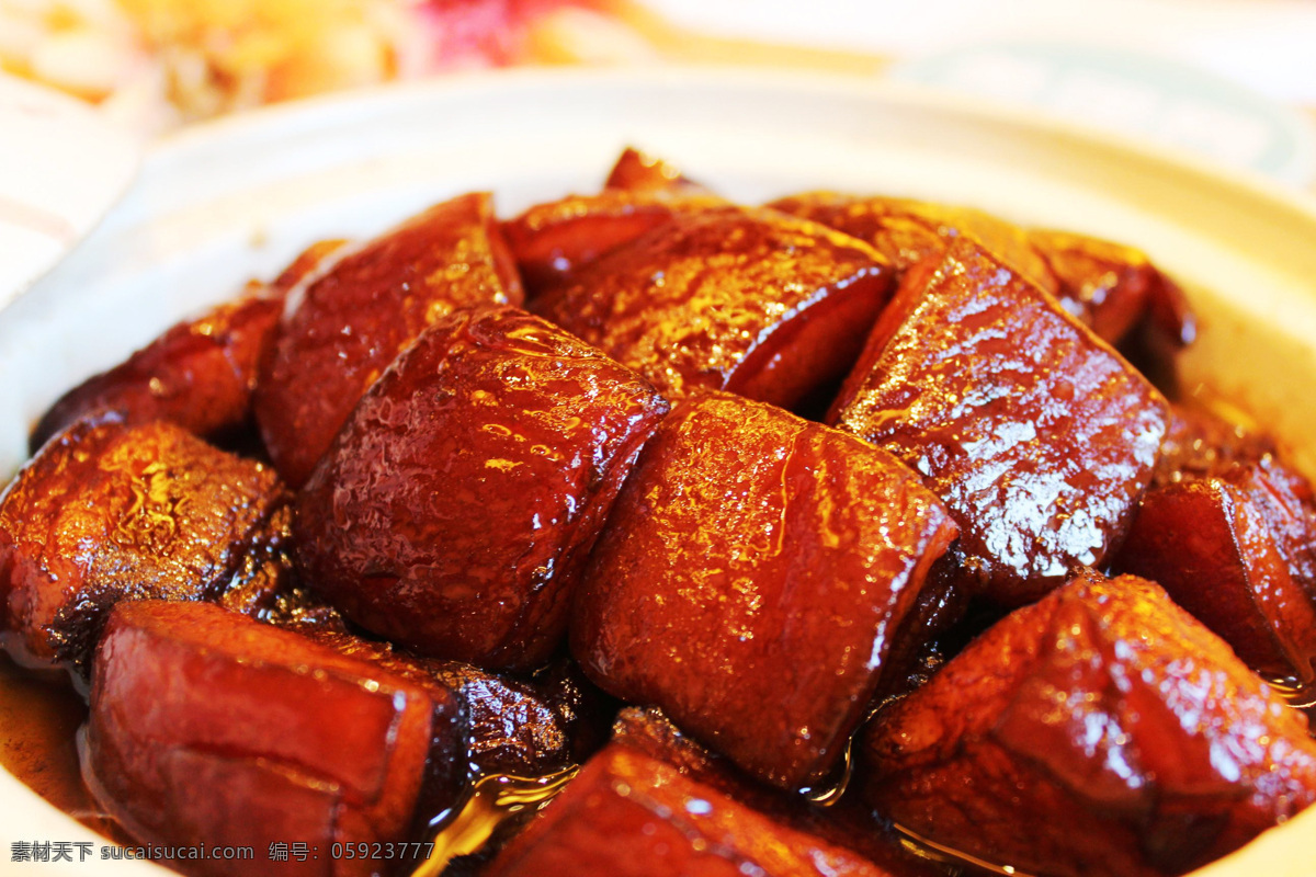 红烧肉 红烧肉块 菜品 菜肴 鲁菜 饮食类 餐饮美食 传统美食