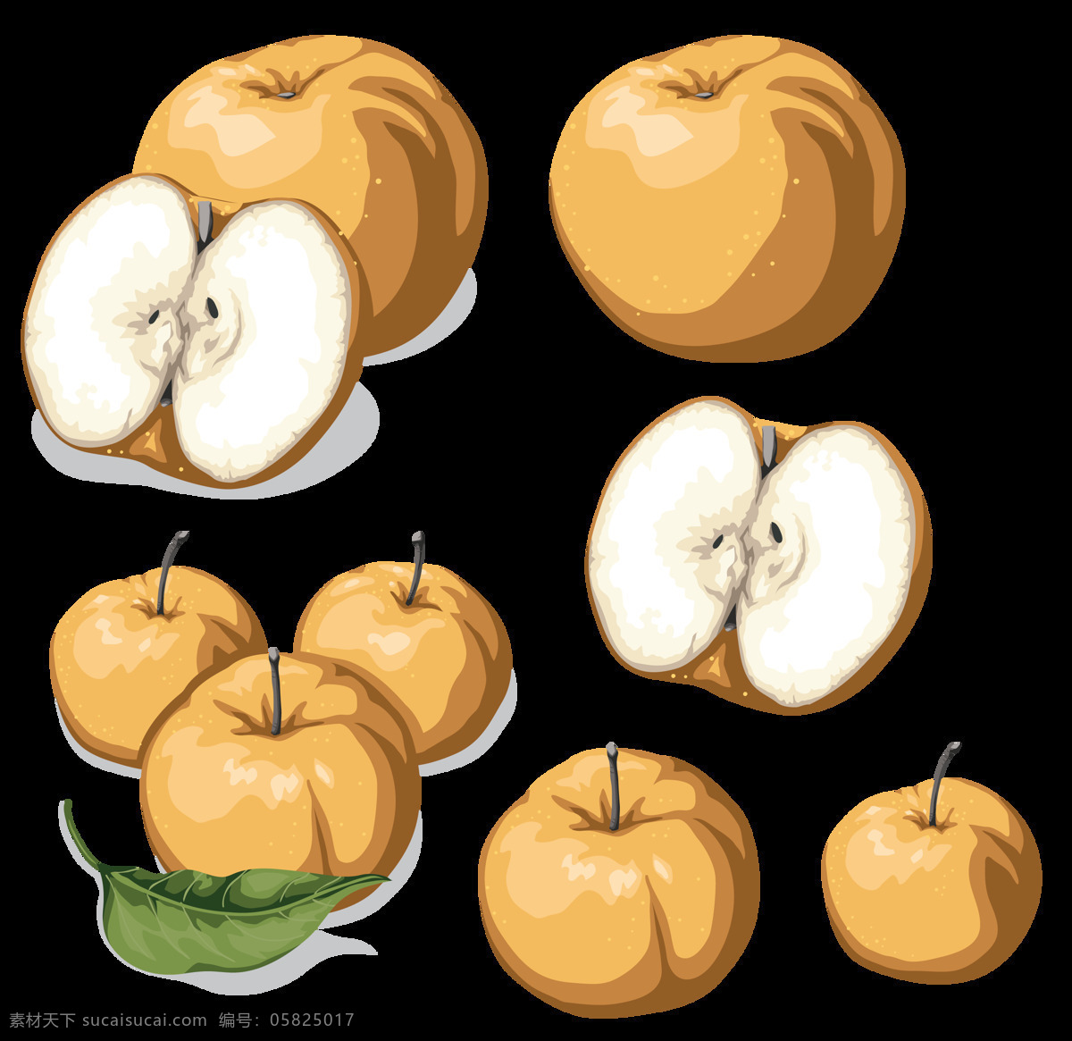 apple 创意水果 动漫动画 高清 黄苹果 美味 苹果 苹果设计素材 苹果模板下载 切开 一半 水果静物 水果 营养 新鲜 新鲜水果 特写 生物世界 psd源文件