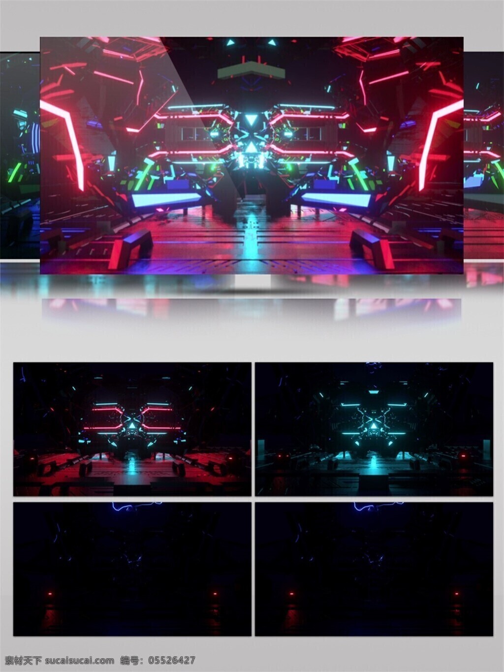 3d视频素材 电脑屏幕保护 高清视频素材 红色 蓝色 隧道 星际 火焰 光束 视频
