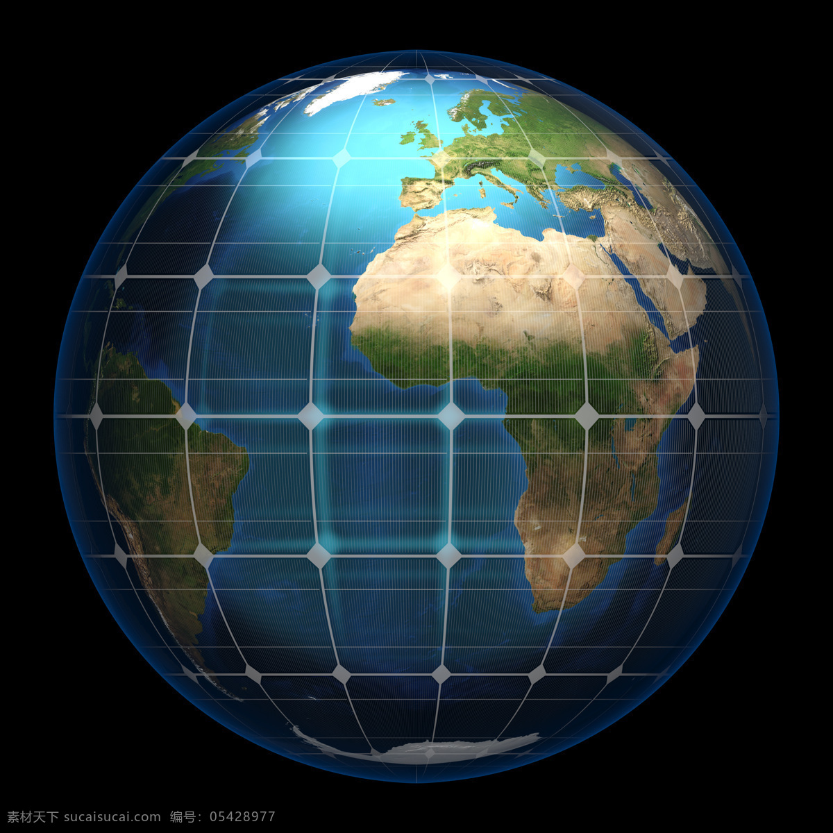 网格 包围 地球 星球 美丽 太空 模型 地球图片 环境家居