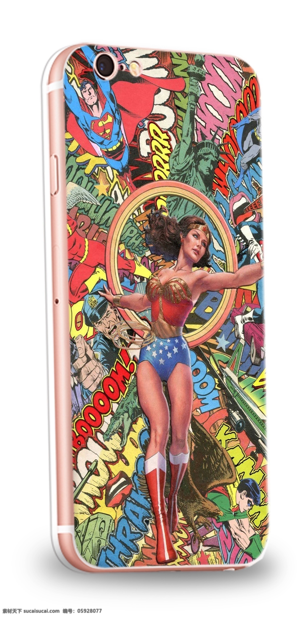 11女超人 涂鸦 手机壳图案 矢量 女超人 手机壳 效果图 图案 白色