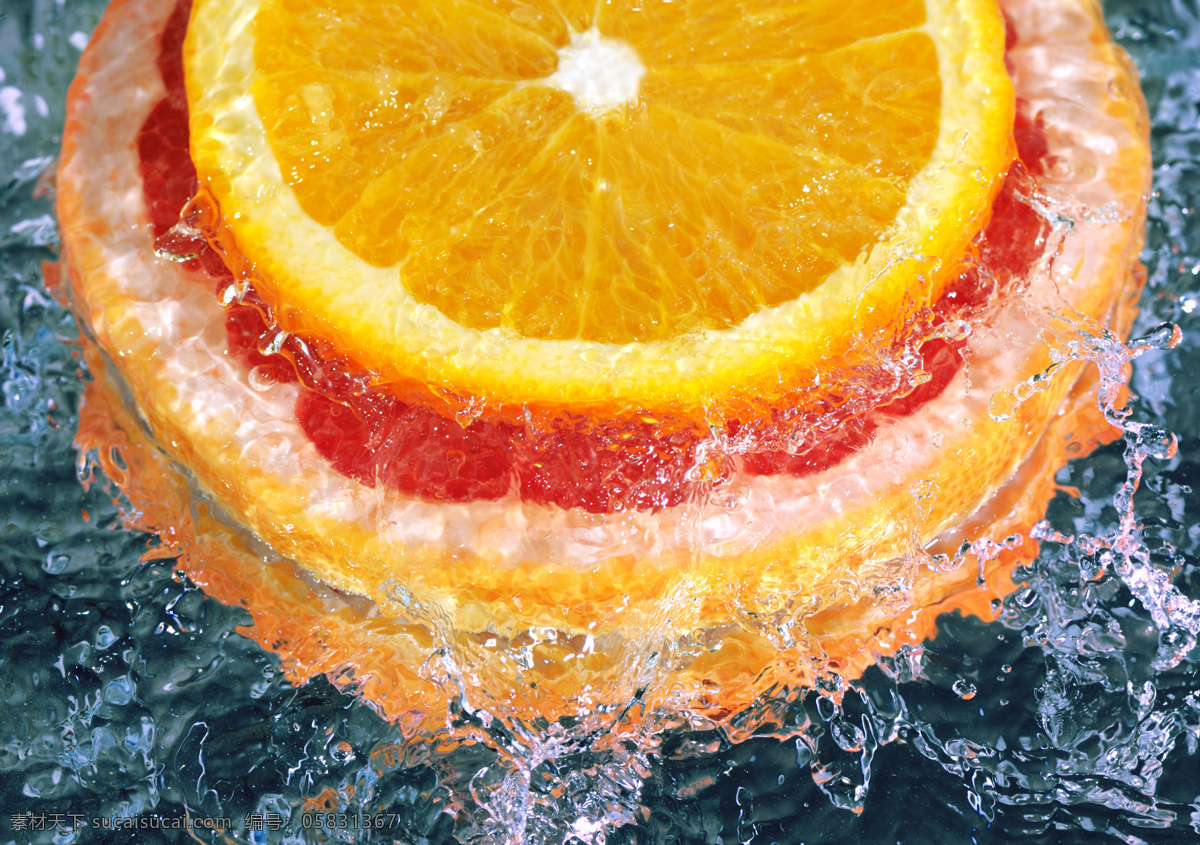 水果 动感 水花 特写 动感水珠 水滴 橙子 柠檬 摄影图 高清图片 水果图片 餐饮美食