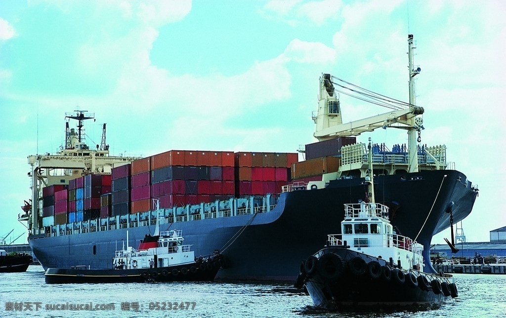 货船 轮船 交通与旅游 交通工具 现代科技