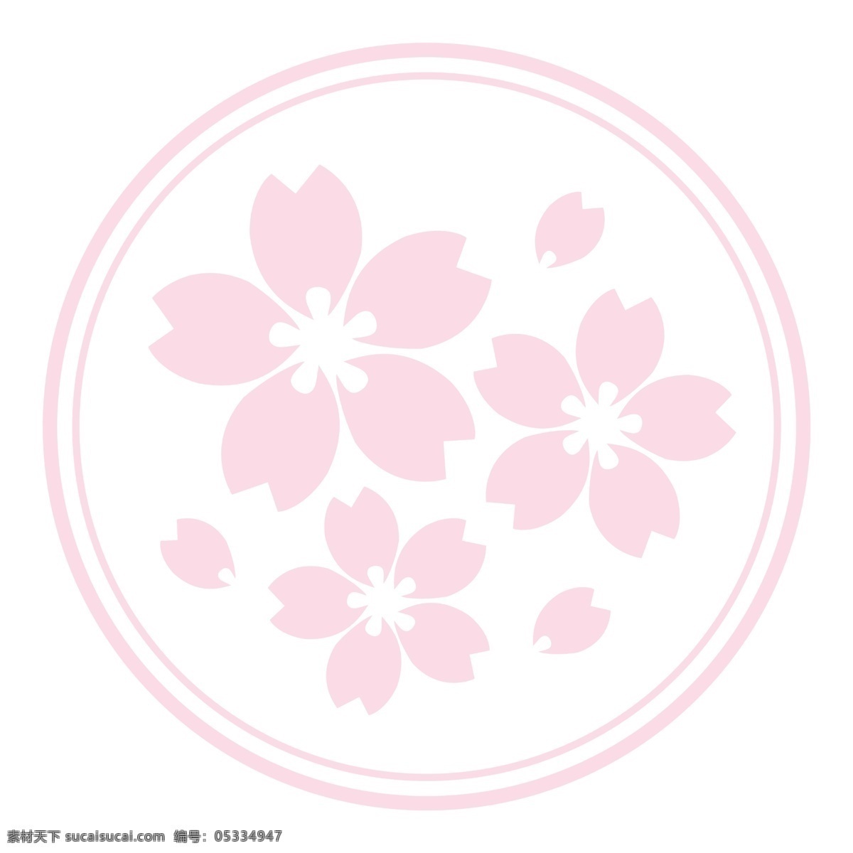 樱花logo 樱花 logo 樱花节 旅游 赏樱 分层