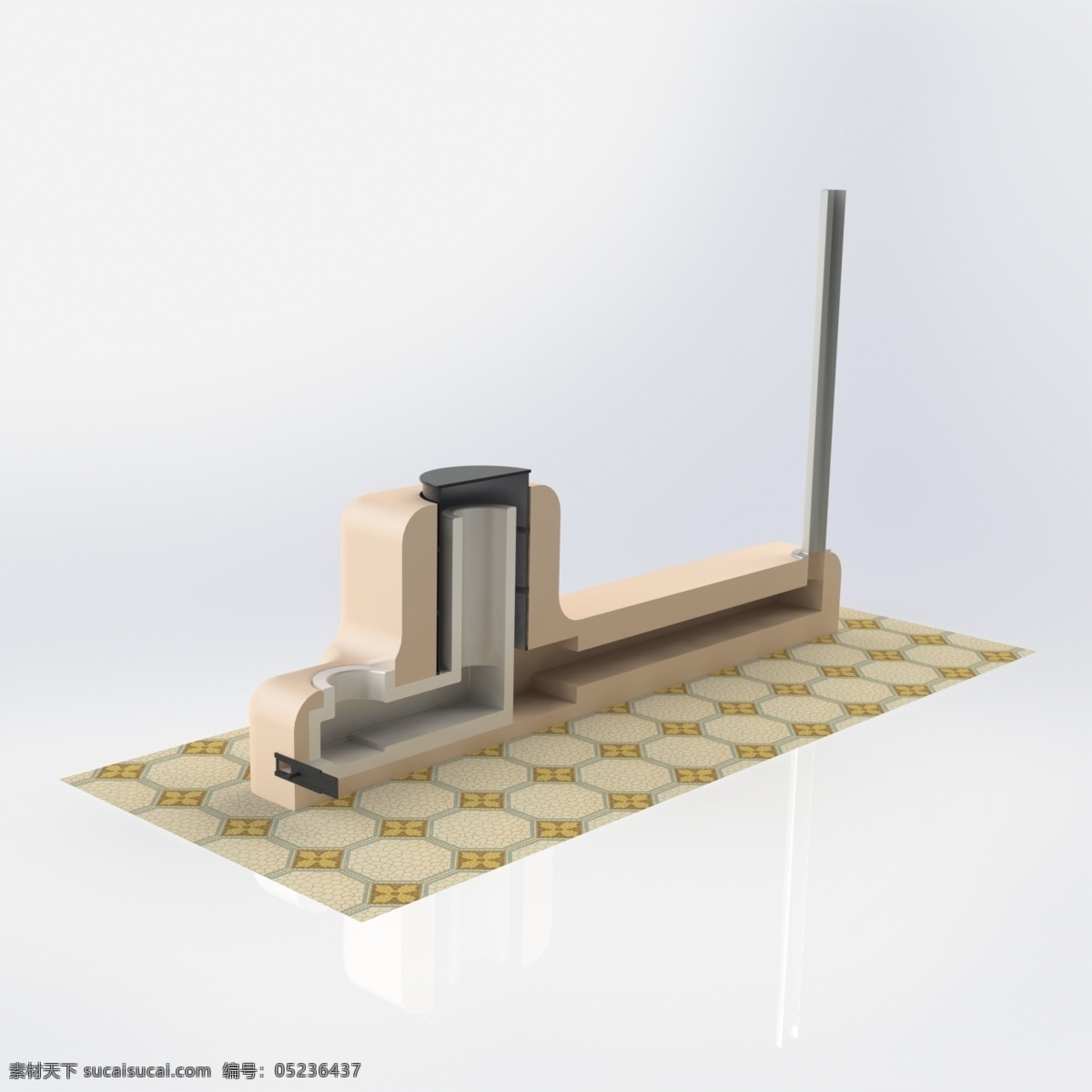 火箭 质量 火 能源 热 生态 温暖 3d模型素材 建筑模型