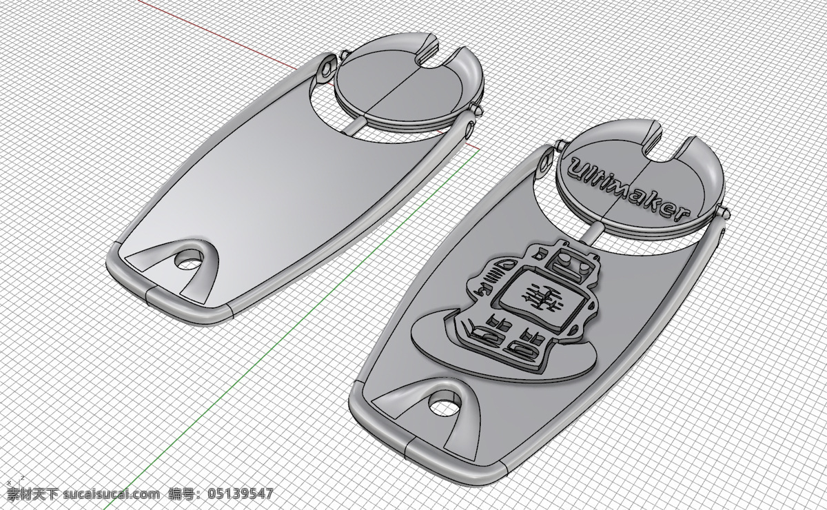 discflyer 打印机 飞 光盘 卡 兰格 拉尔斯 ultimaker 3d模型素材 建筑模型
