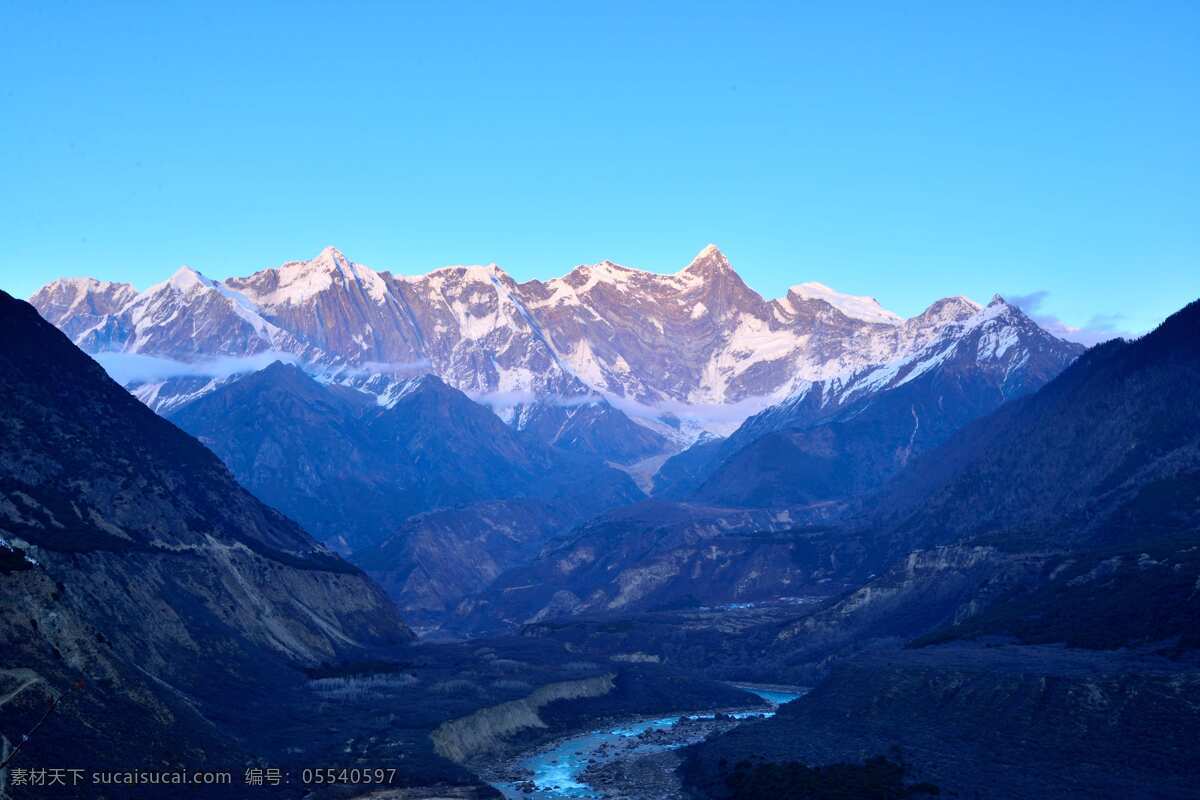 西藏 南迦巴瓦峰 风景