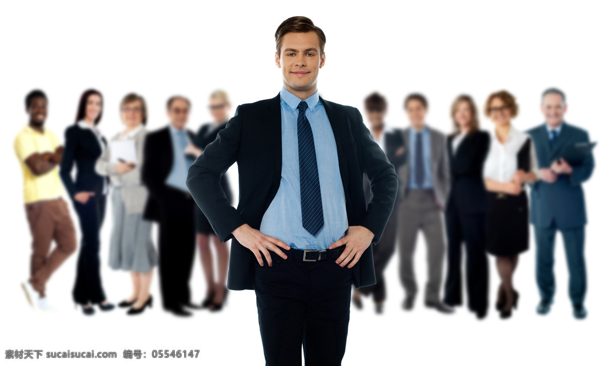 一群 商务 男女 看着 前面 男人 各种姿势 微笑 西装领带 职业装 动作 姿势 职业 白领 工程师 商务男女 男人女人 商务人士 人物图片