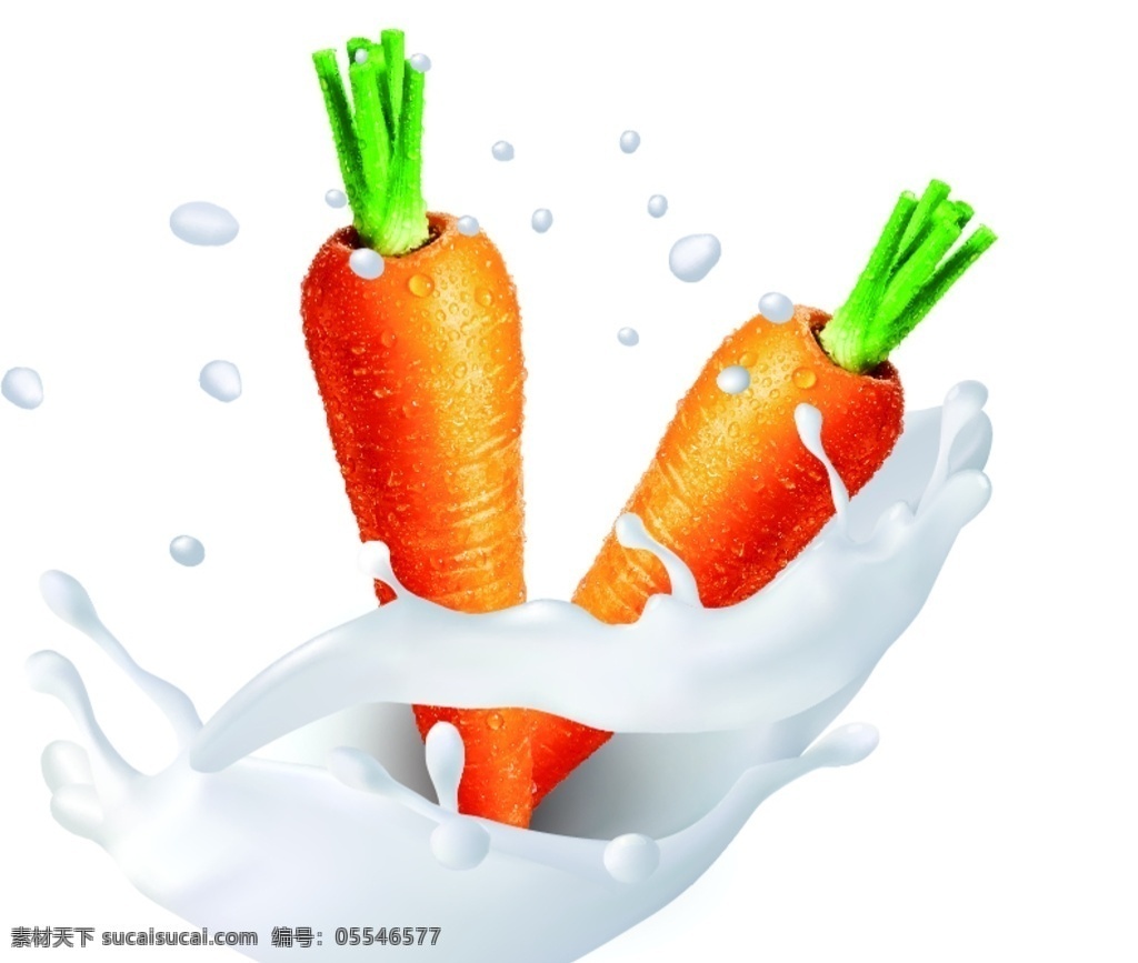 矢量 牛奶 胡萝卜 矢量胡萝卜 牛奶胡萝卜 鲜新胡萝卜 鲜胡萝卜 水果蔬菜