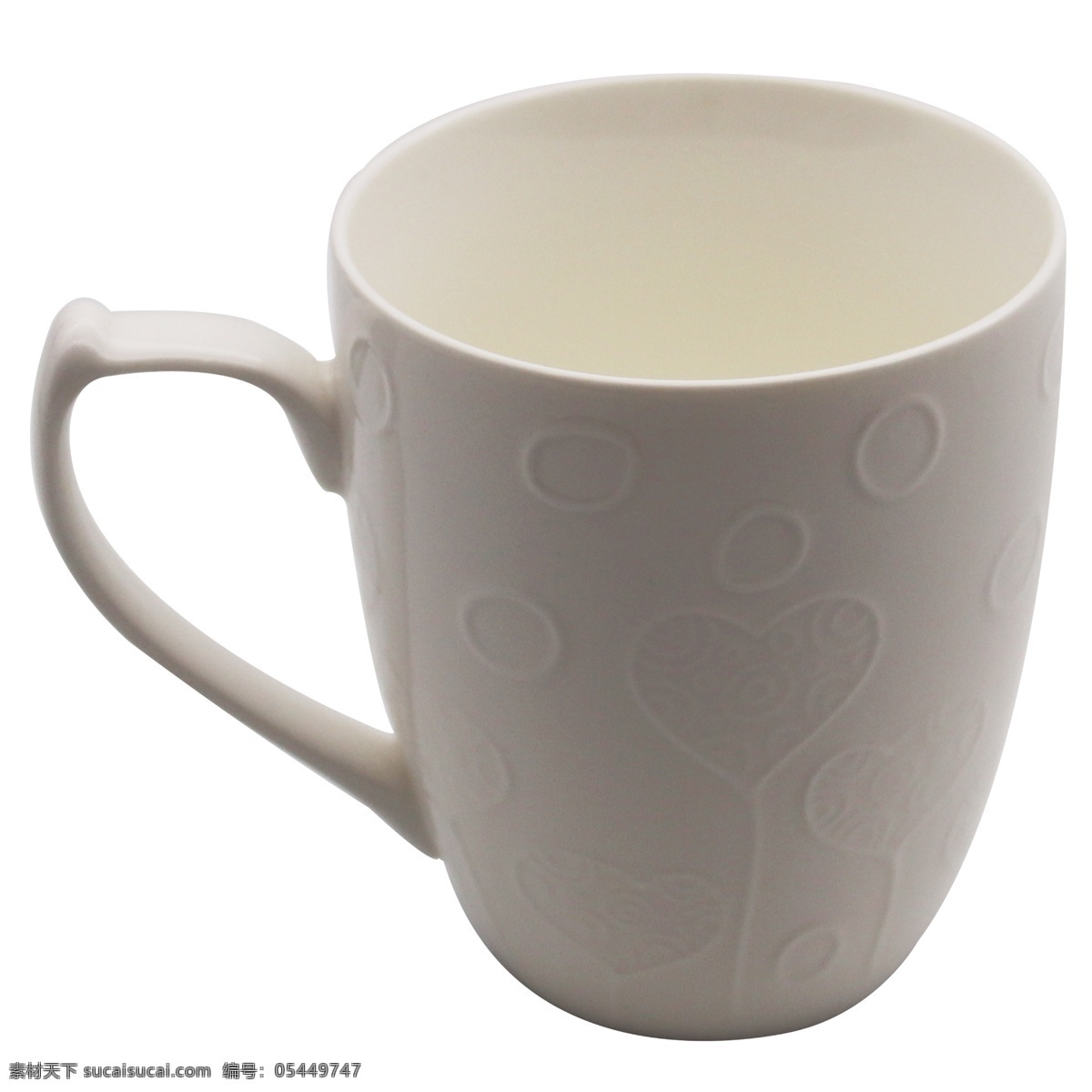 白色水杯 杯子 茶杯 水杯