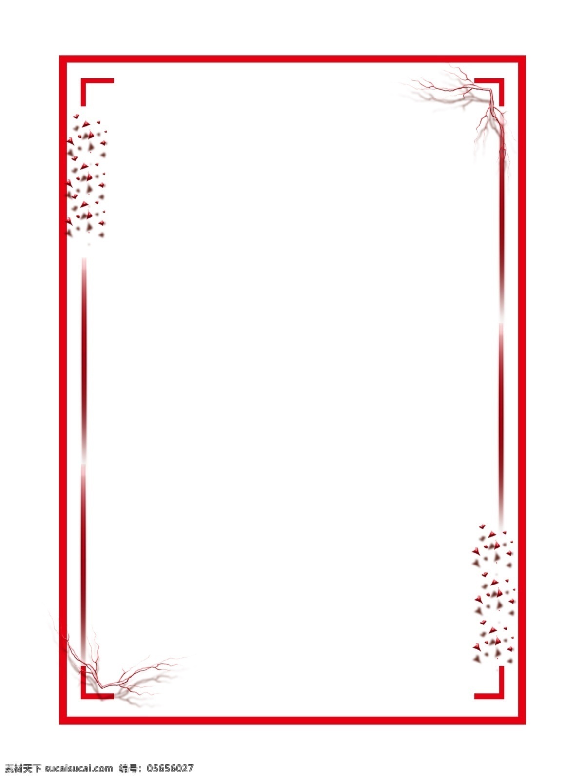 新年 红色 边框 手绘 简约 喜庆边框 新年边框 春节边框 边框设计 中国风 文本框 标题框 古典 底纹
