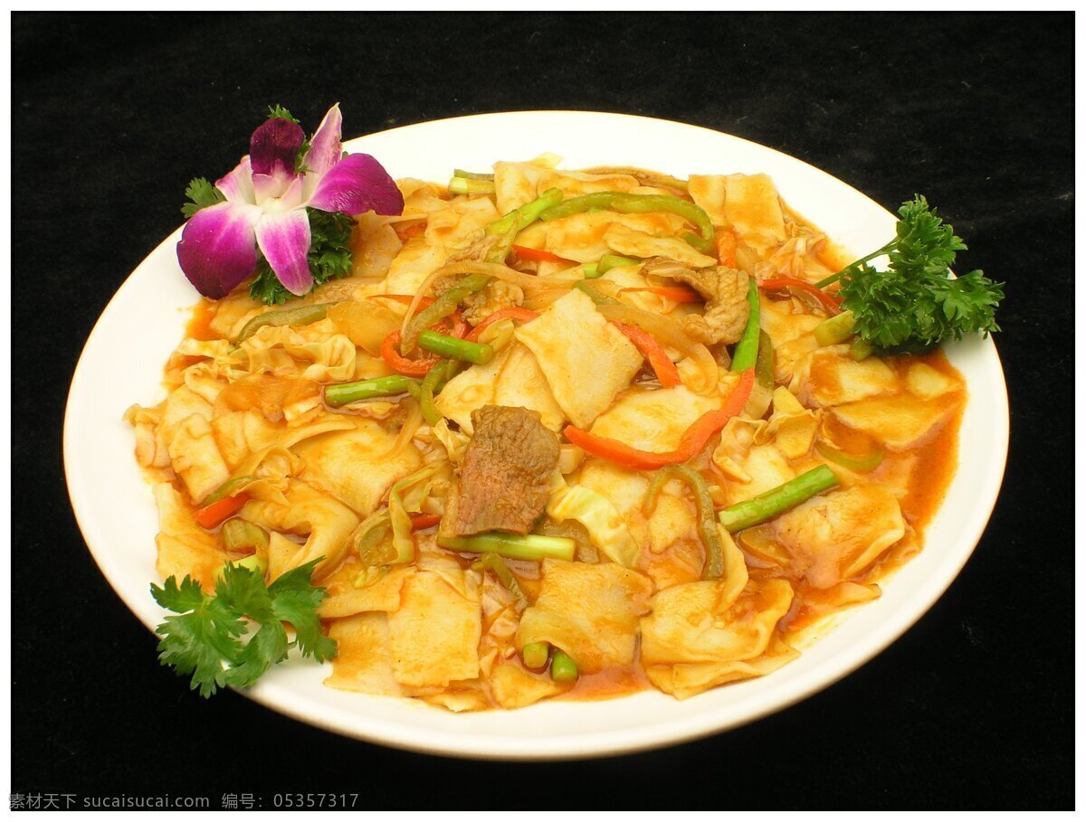 炒面片 美食摄影 传统菜 家常菜 传统美食 菜 餐饮美食