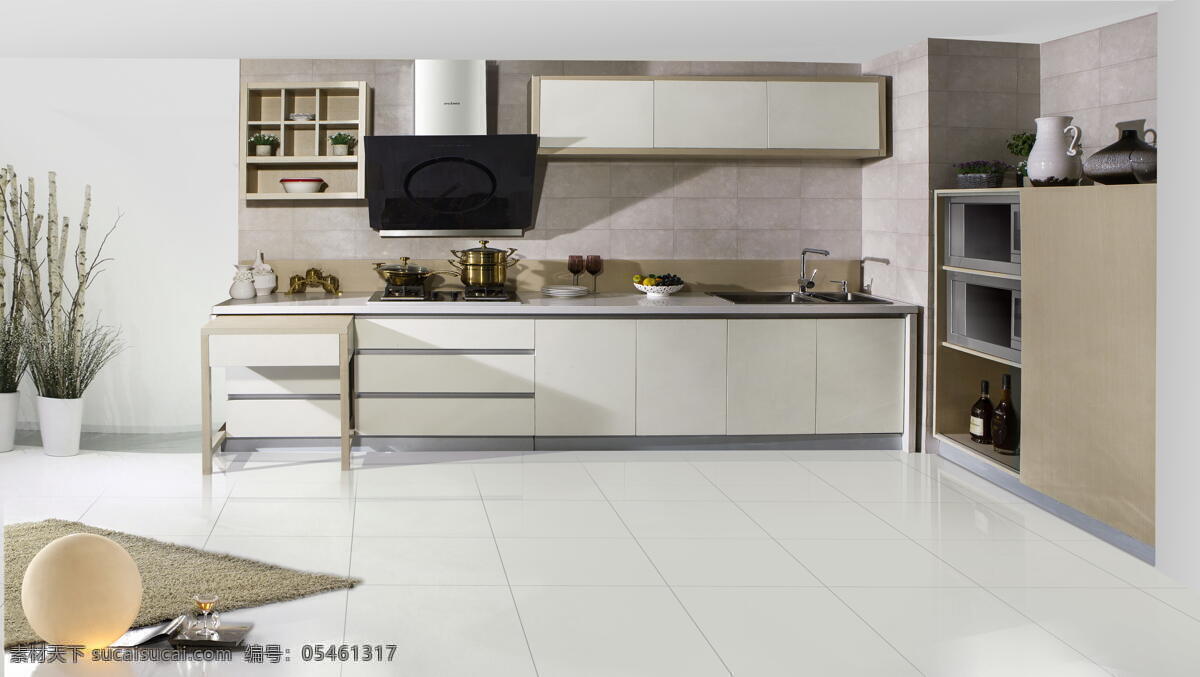 3d橱柜 效果图 整体厨房 l型厨房 磨力板 开放式厨房 石英石台面 3d设计 3d作品