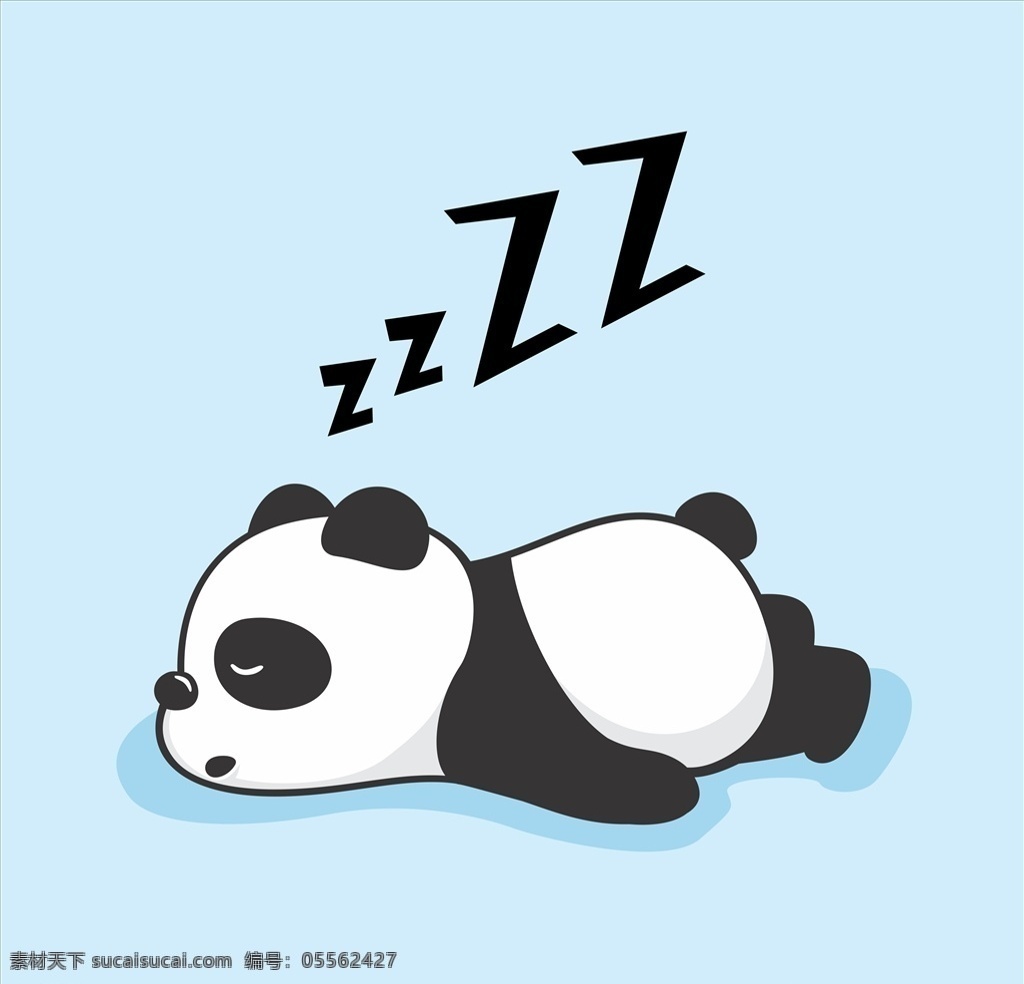 卡通熊猫 logo 标志 小图标 熊猫矢量 圆形小标志 标志图标 其他图标 底纹边框 其他素材