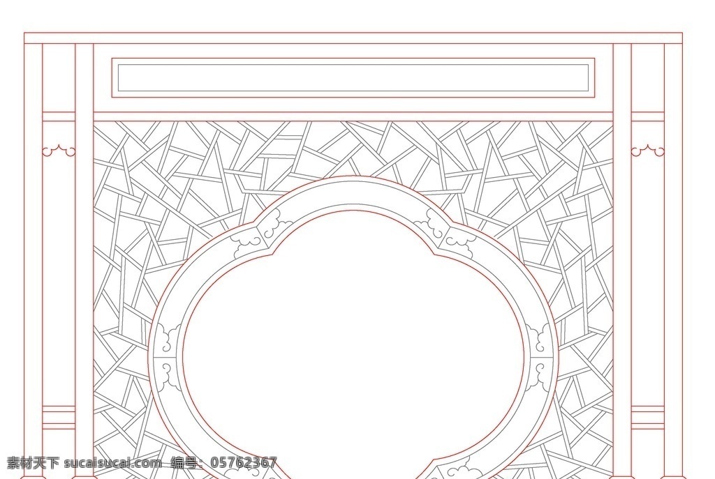 中式隔断 装修 装饰 空间设计 中式装修 花纹隔断 镂空雕花 雕刻花纹 镂空雕刻 雕花隔断 家居隔断 环境设计 室内设计 dwg