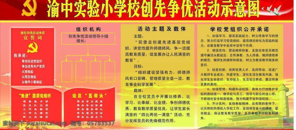 创先争优 创先争优展板 党旗 党员 华表 人民大会堂 展板 展板模板 创先 争 优 活动 示意图 党员创先争优 五好党员 矢量 其他展板设计