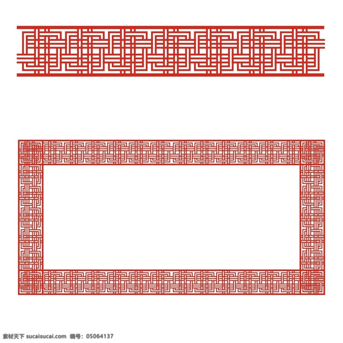 中式 花纹 边框 商用 花边 传统 底纹 中式边框 设计素材