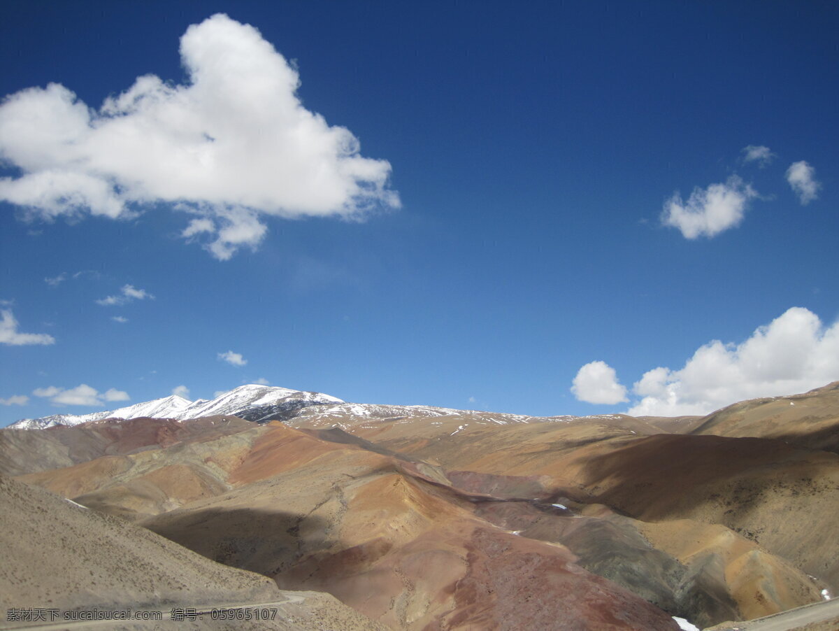 阿里风光 西藏 阿里地区 风光 荒原 蓝天 白云 国内旅游 旅游摄影