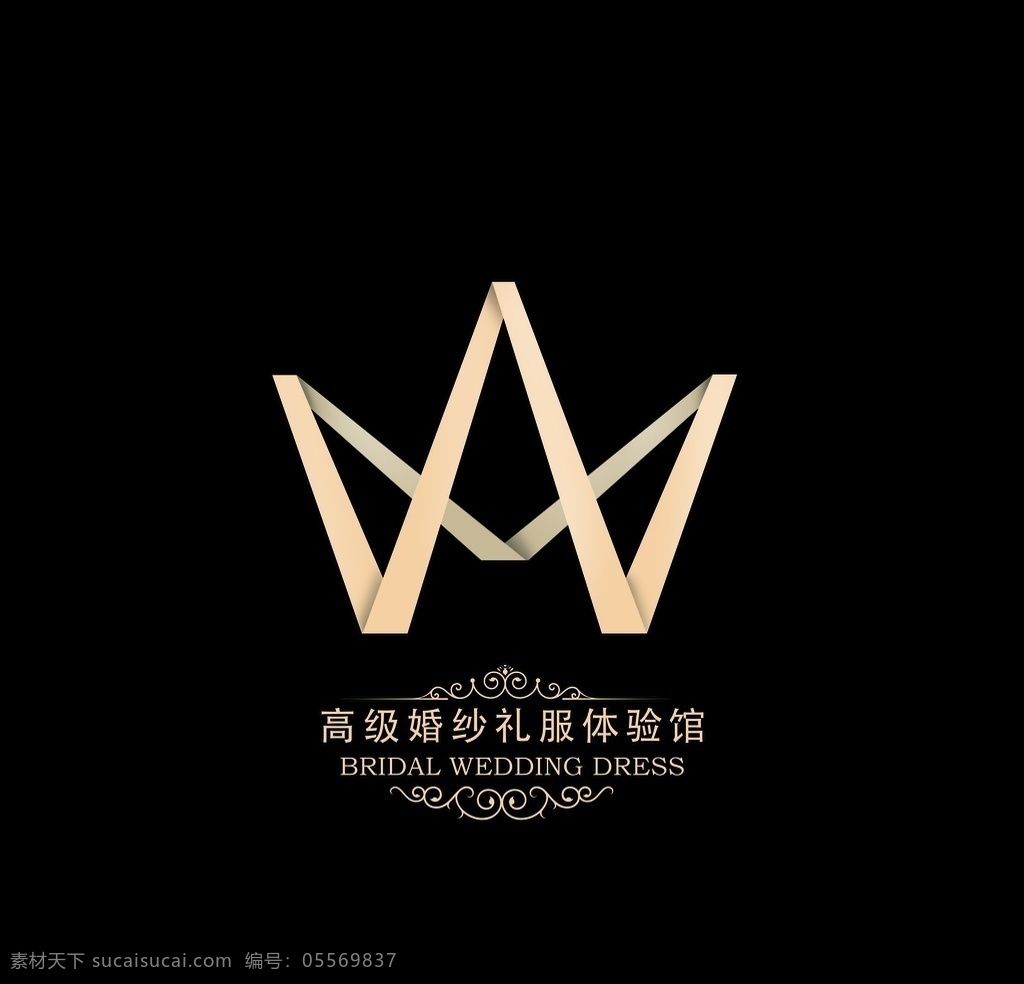 婚纱 logo 字母m设计 字母m m设计 婚纱摄影 简单 优雅 抽象 皇冠 logo设计
