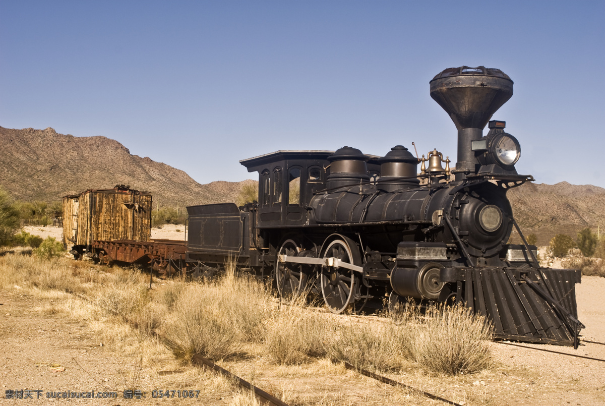 蒸汽机车 老式破旧火车 交通运输 老式火车 蒸汽火车 火车 蓝天 白云 现代科技 交通工具