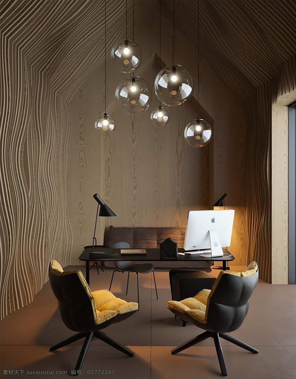 极 具 办公室 墙纸 墙布 效果图 室内设计 搭配 现代 北欧 bbbb