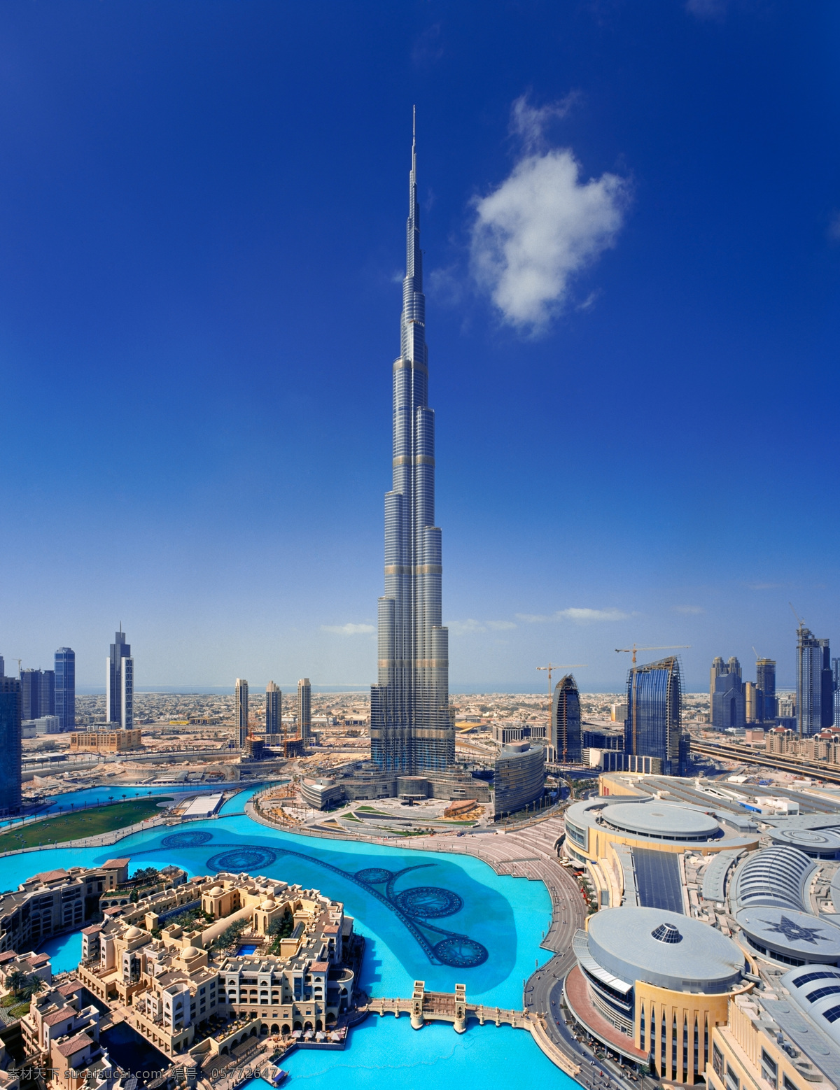 迪拜哈利法塔 哈利法塔 迪拜高楼大厦 摩天大楼 迪拜风景 美丽风景 城市风景 城市风光 环境家居 蓝色