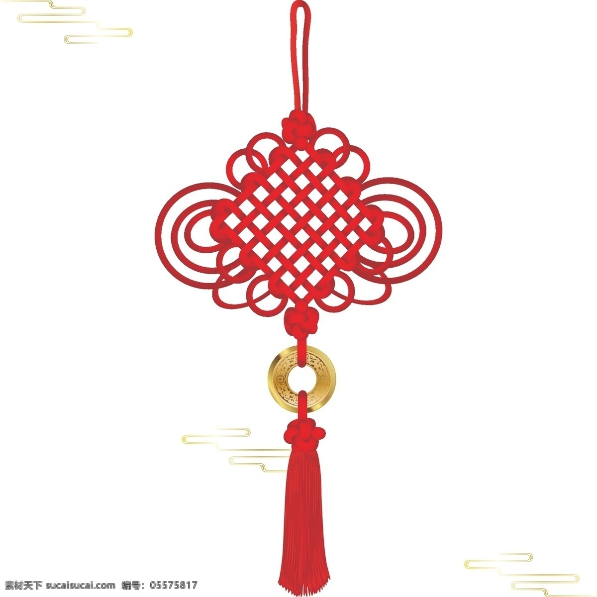 蝴蝶结 中国风 中国 国 红色中国结 素材图