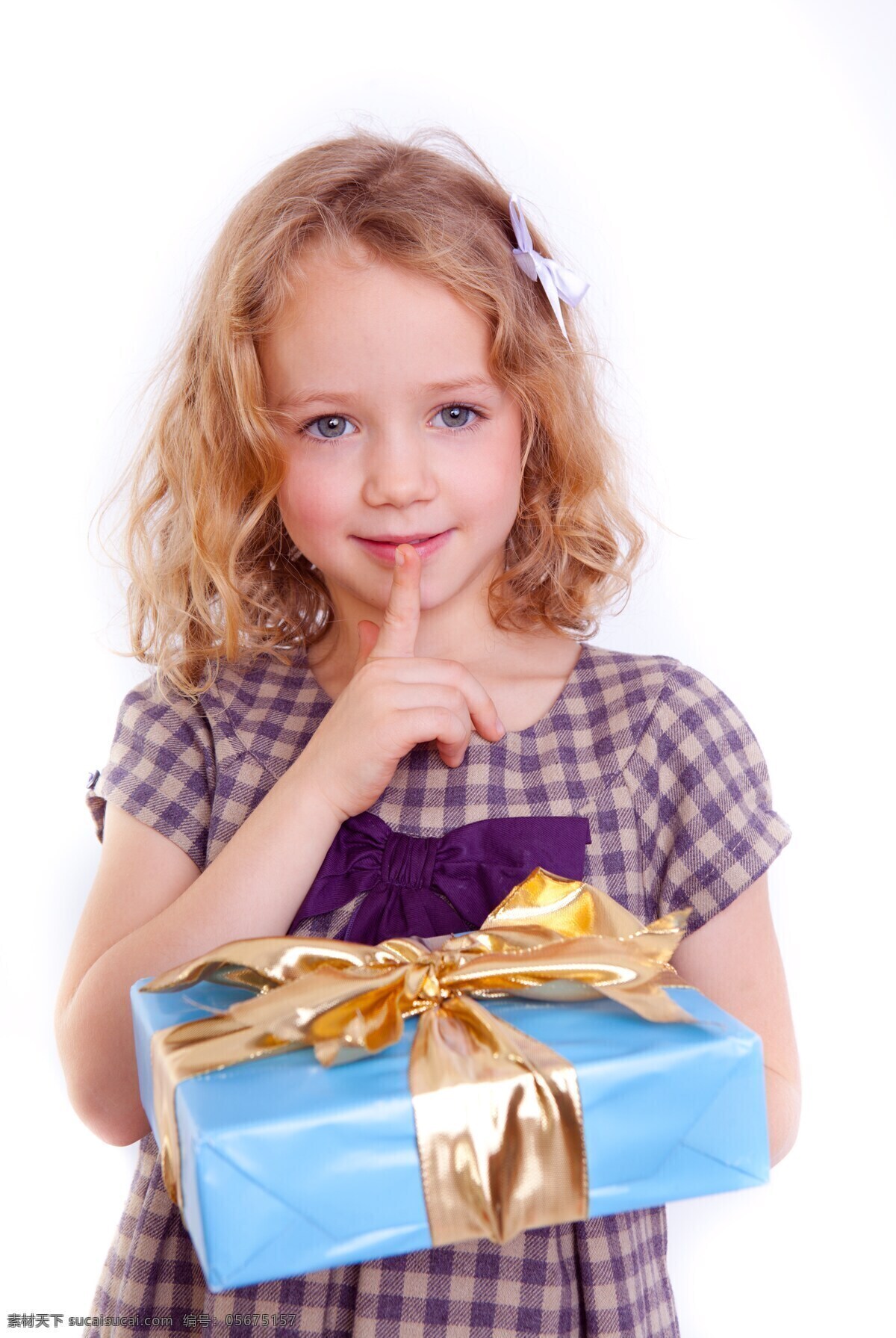 礼品盒 外国 小女孩 圣诞节素材 儿童图片 人物图片