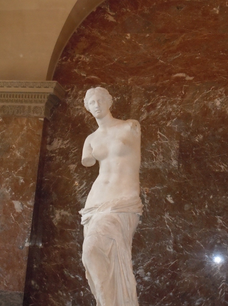 维纳斯 巴黎 卢浮宫 博物馆 雕像 艺术家 大理石 雕塑 建筑园林