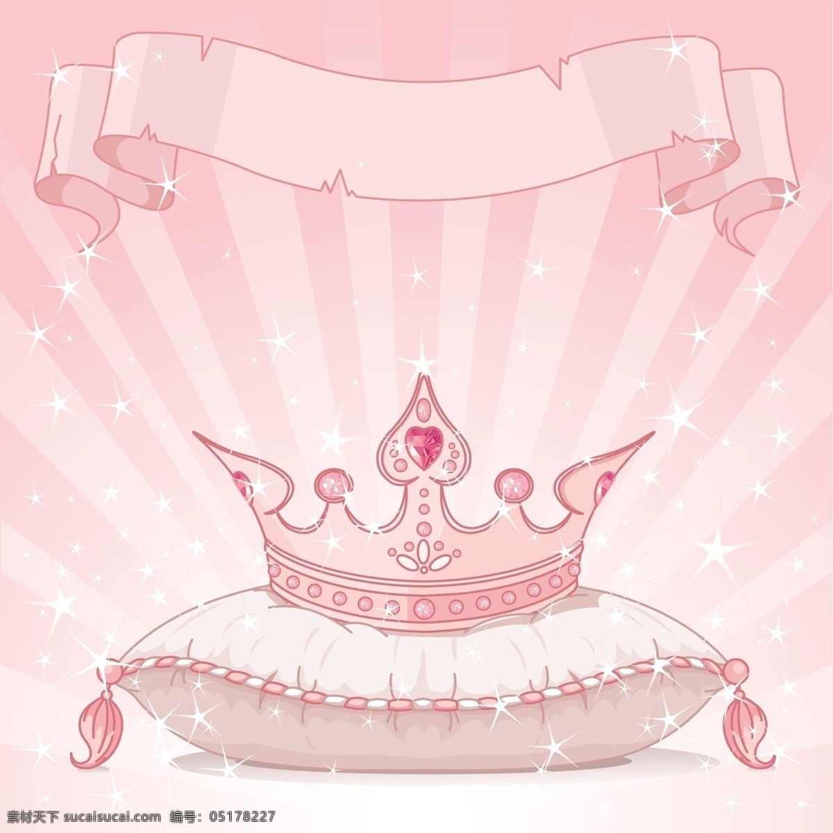 公主头冠粉 公主头冠 皇冠 头冠 粉色 公主 芭比娃娃 中国公主范
