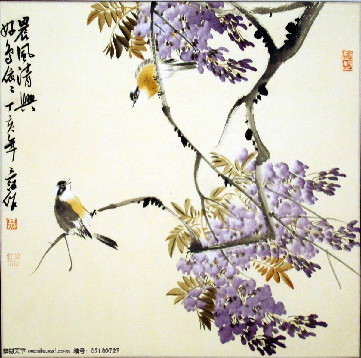 风景画 国画 花鸟国画 花鸟画 绘画书法 鸟儿 书法 晨风 清兴 设计素材 模板下载 晨风清兴 中国画 写意画 大师作品 写意 水墨画 鲜花 小鸟 文化艺术 家居装饰素材 山水风景画