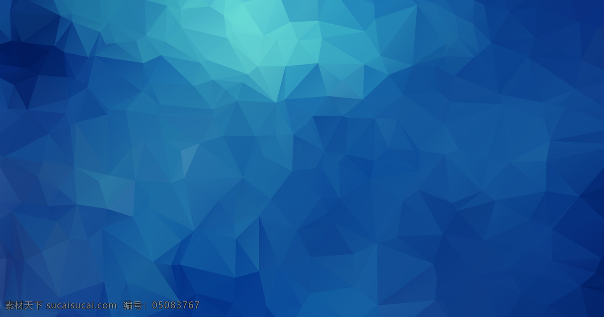 折纸免费下载 扁平化 湖水 蓝色 溶图 折纸 晶格状 底纹边框